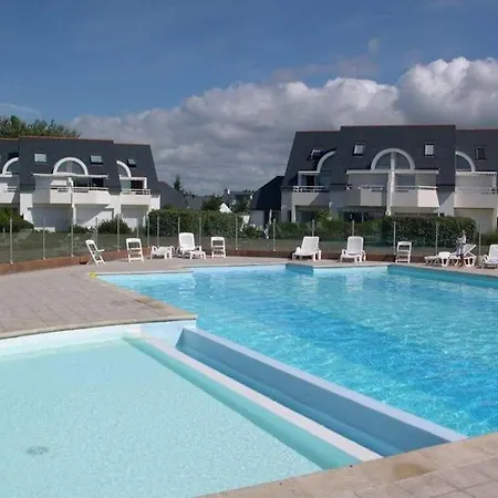 Carnac: 3p Avec Piscine Chauffee, Terrasse Et Parking, A 1 Km De La - Fr-1-477-245 Apartmán Carnac
